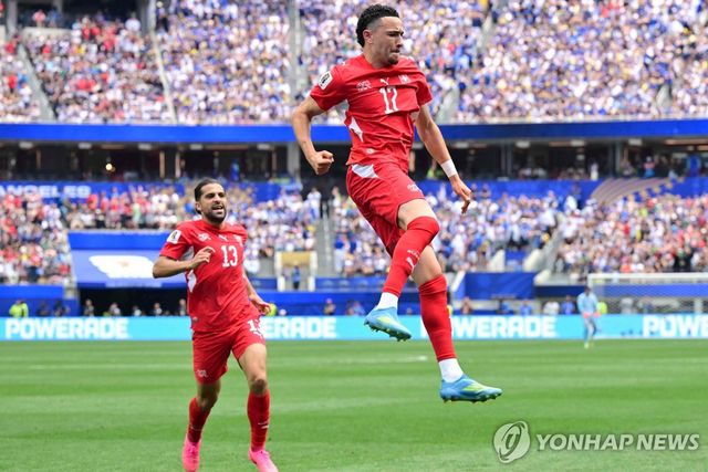 1골, 1도움을 올린 스위스 루벤 바르가스