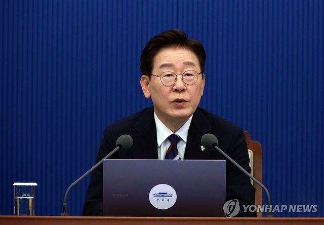 이재명 대통령, 수석보좌관회의 발언