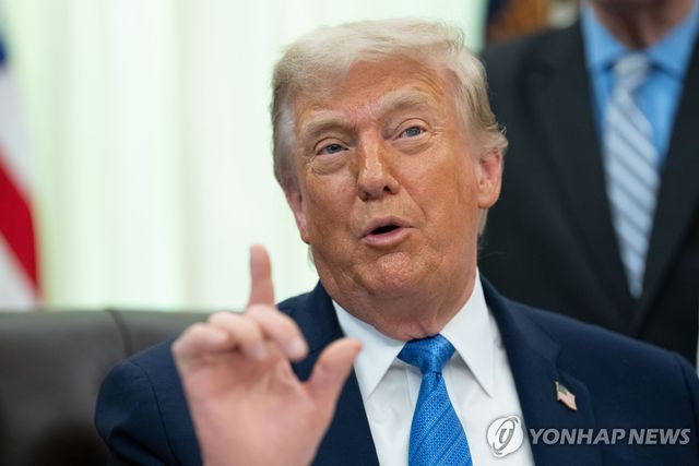 도널드 트럼프 미국 대통령