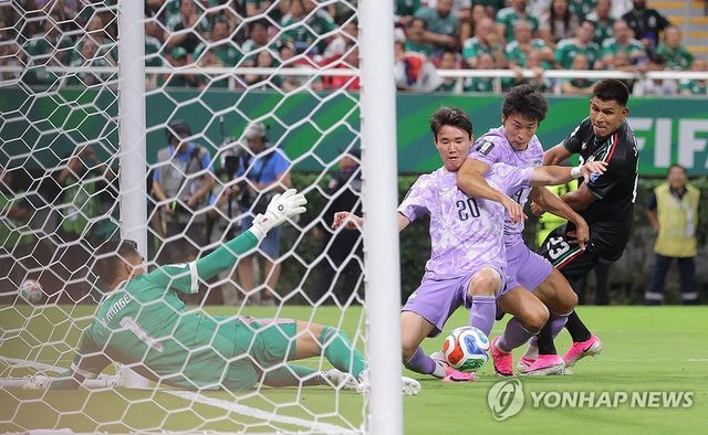 라울 랑헬에 막힌 동점 찬스