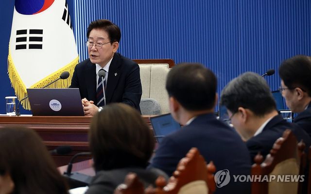 이재명 대통령, 수석보좌관회의 발언