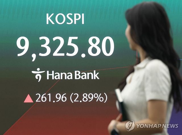 장중 최고치 경신한 코스피