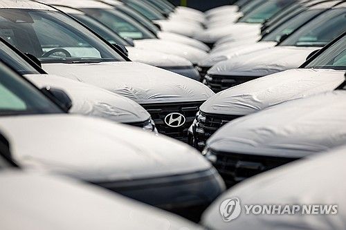 체코 현대차 공장에 출하 기다리고 있는 차량들. 기사와 상관없는 자료사진입니다.