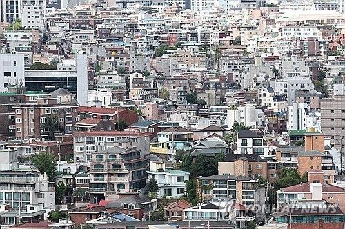 서울의 연립·다세대 주택단지 모습 [연합뉴스 자료사진]