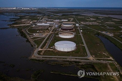 미국 텍사스주에 위치한 전략비축유 저장시설