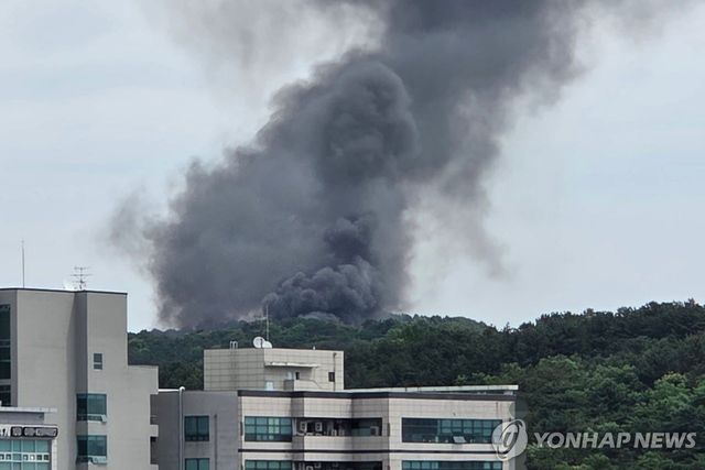 한화에어로스페이스 대전공장서 폭발사고