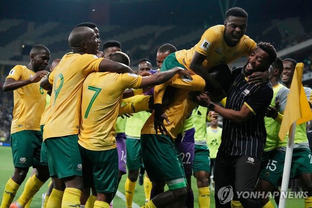 남아공 축구 대표팀 선수들