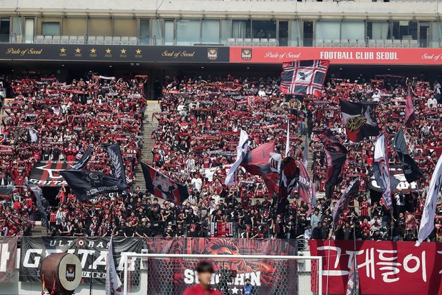 FC서울 팬들로 가득찬 서울월드컵경기장
