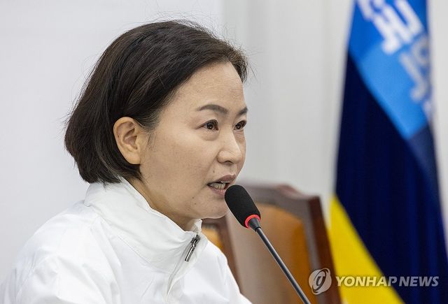 기자간담회 하는 조국혁신당 이해민 선대위 총괄본부장