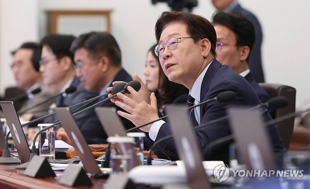 발언하는 이재명 대통령