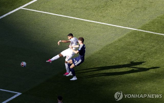 선제 결승골을 터트리는 모로코의 이스마엘 사이바리