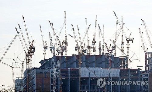용인시 처인구 원삼면 용인반도체클러스터 일반산업단지 공사현장