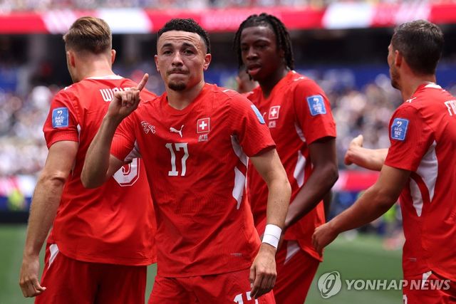 스위스 축구 대표팀 선수들