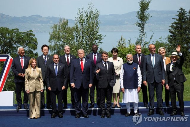 프랑스에서 열린 G7 정상회의