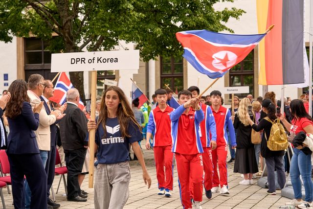 2026 국제사격연맹(ISSF) 주니어세계사격선수권대회에 출전한 북한 대표팀