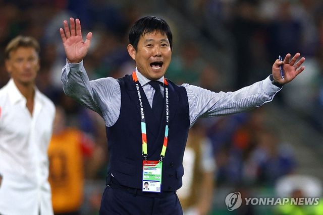 모리야스 하지메 일본 대표팀 감독.
