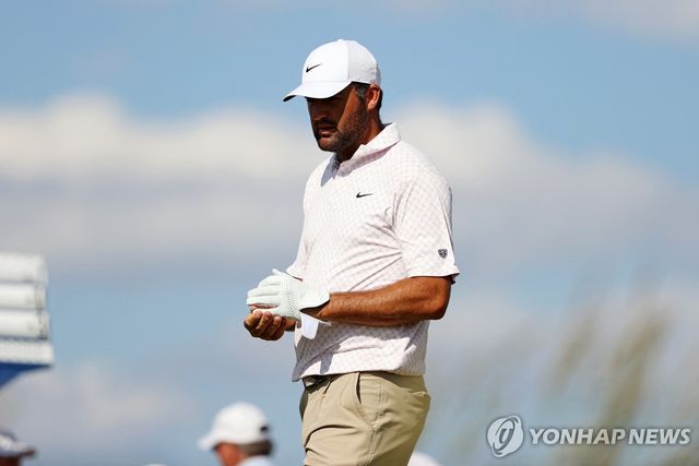 3라운드 공동 2위 스코티 셰플러 