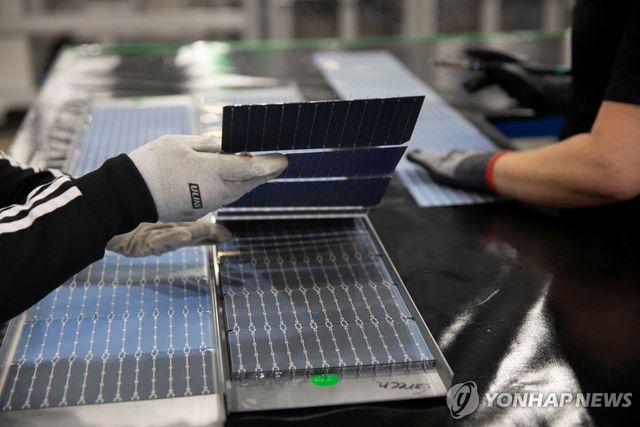 한화큐셀 북미 공장