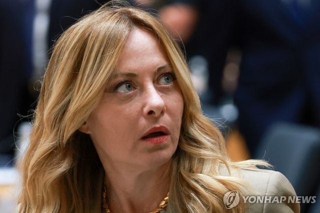 조르자 멜로니 이탈리아 총리