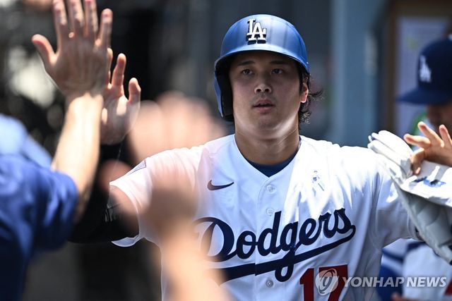 MLB 올스타 팬 투표에서 전체 득표 1위를 달리는 오타니 