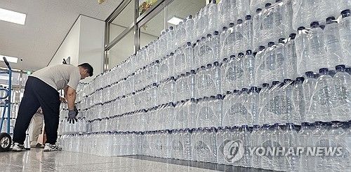 먹는샘물. [연합뉴스 자료사진]
