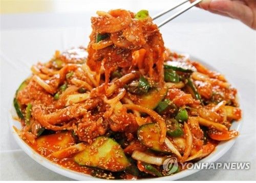 간재미 무침