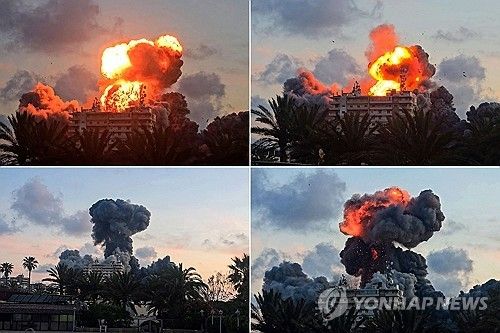 이스라엘군, 레바논 남부 도시 티레(Tyre) 공습