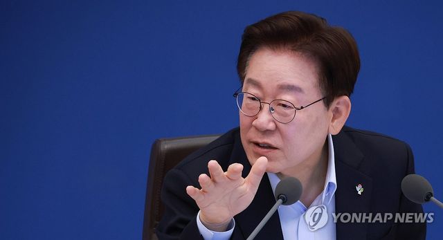 발언하는 이재명 대통령