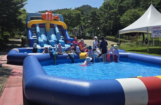 성불산 산림휴양단지 물놀이장