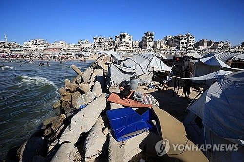 가자 시티 해변
