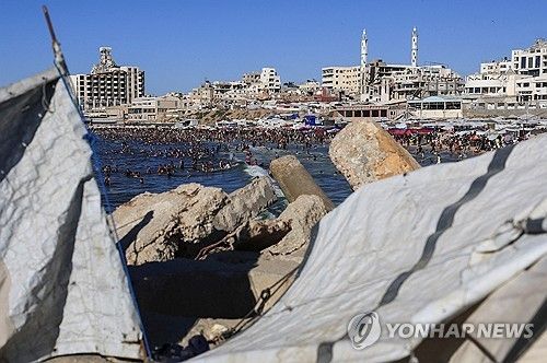 가자 시티 해변