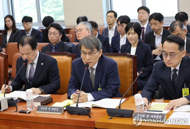 발언하는 노태악 전 선관위원장