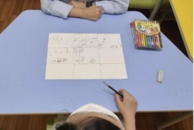 초록우산 '마인드업' 심리지원 모습