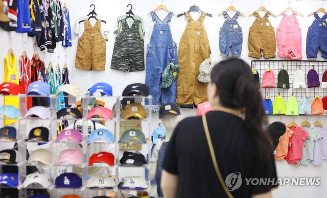 '한자리에 모인 육아용품'