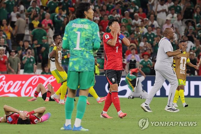 믿을 수 없는 패배에 아쉬운 손흥민