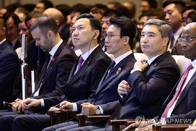 2026 하계 다보스포럼 참석한 김민석 국무총리
