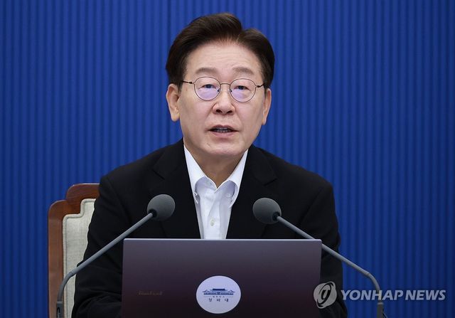 이재명 대통령, 수석보좌관회의 발언