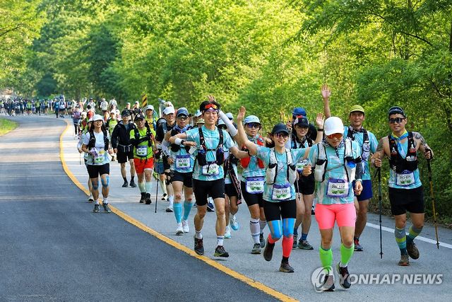 인제에서 열린 '인생 기부 프로젝트'
