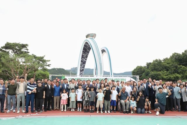 전북도민체전 성화대 제막