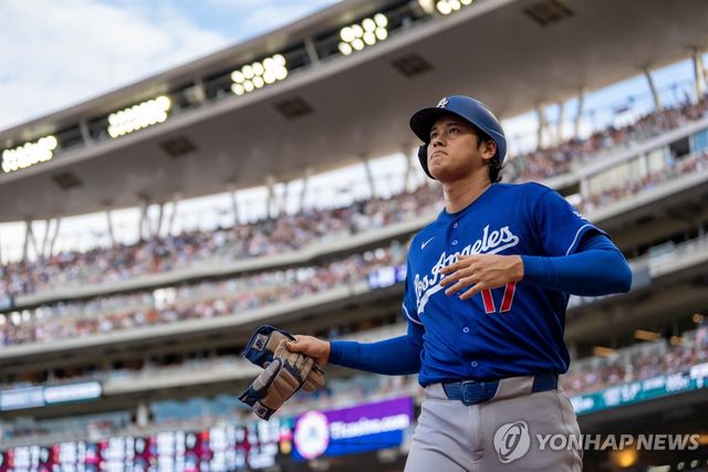 올스타 팬투표 1위를 차지한 오타니 쇼헤이