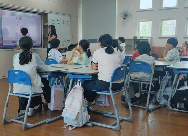 옌타이한국국제학교·춘천교대, 교육실습 진행