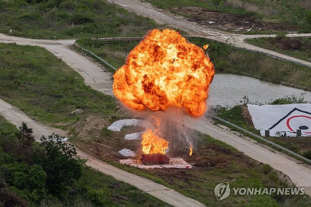 자폭 드론의 위력