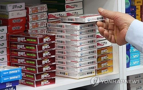 약국에 진열된 의약품 [연합뉴스 자료사진]