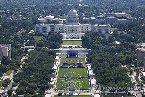 미 의회 전경
