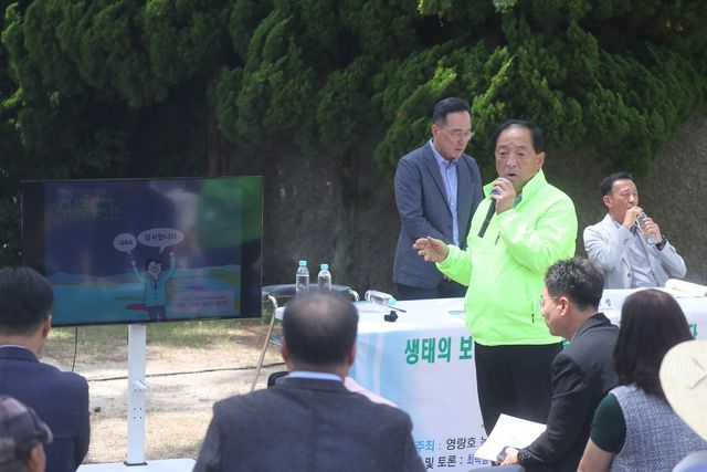 시민 대토론회 참석한 이병선 속초시장