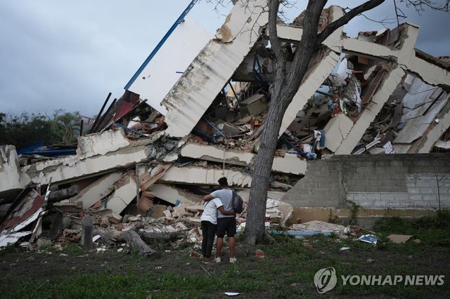 베네수엘라 지진 피해 현장