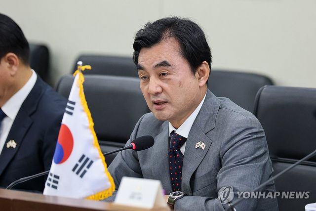발언하는 안규백 국방부 장관