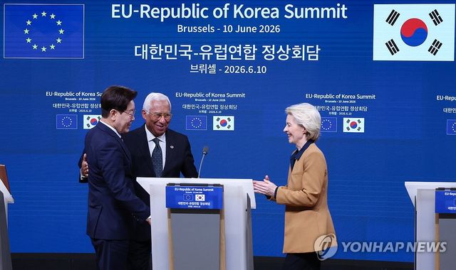 이재명 대통령, 한-EU 지도부