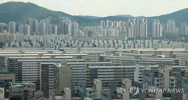 서울의 아파트 밀집 단지