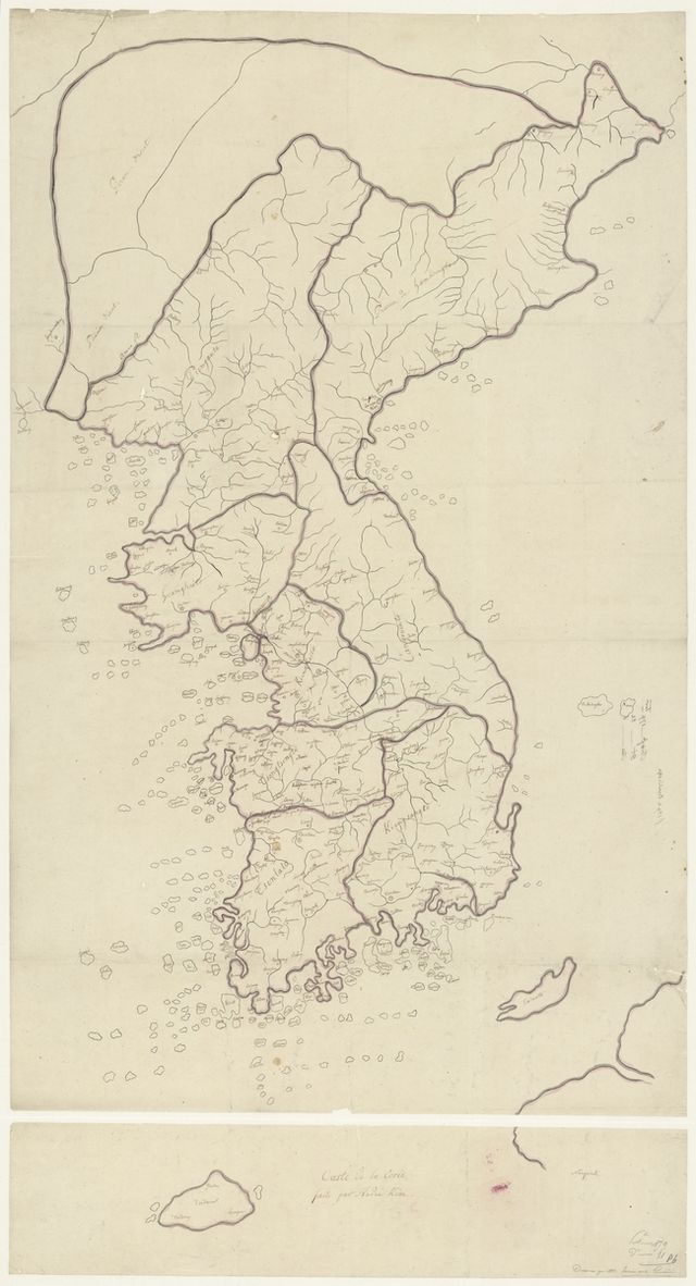 김대건 '조선전도'